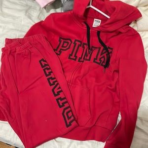 Red Pink Tracksuit